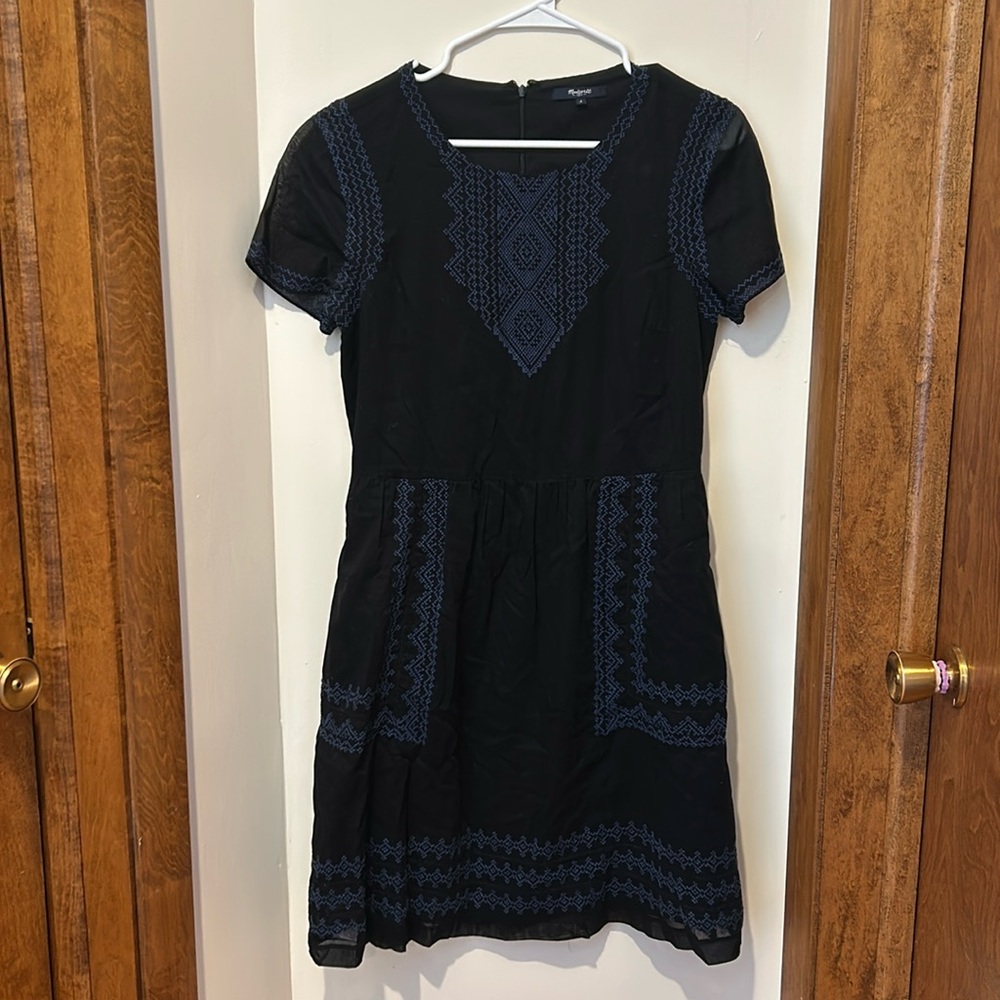 Embroidered Dress, Madewell
